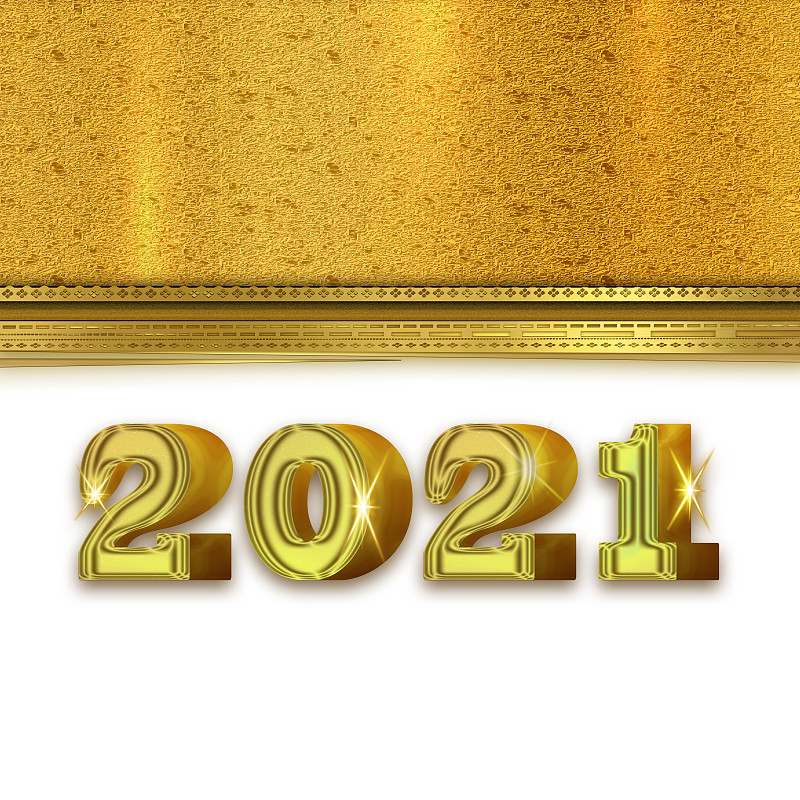 新年前夕,幸福,黄金,2021,法定假日,贺卡,午夜,色彩鲜艳,背景,节日