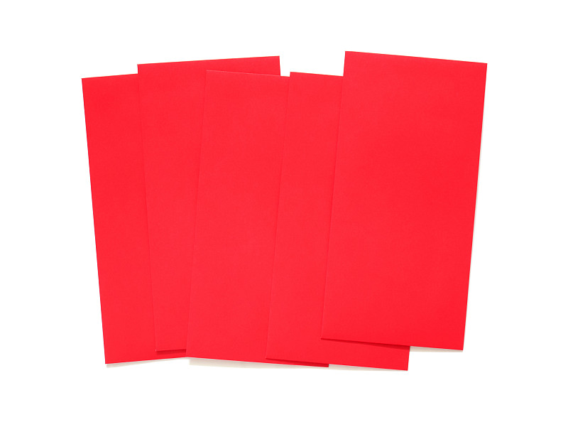 信封,红色,传统,贺卡,背景分离,春节,新年前夕,传统节日,节日,礼物