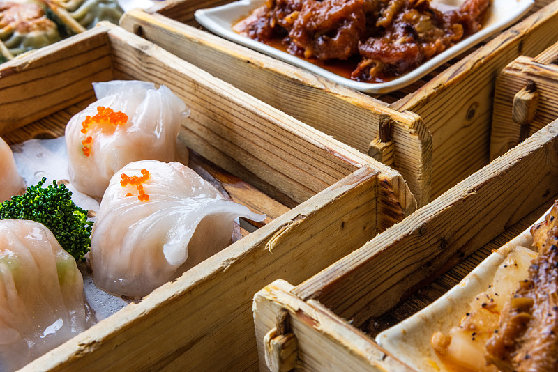 蒸锅,小吃,饺子,虾,饮料,食品,粤菜,中国食品,餐具,甜点心