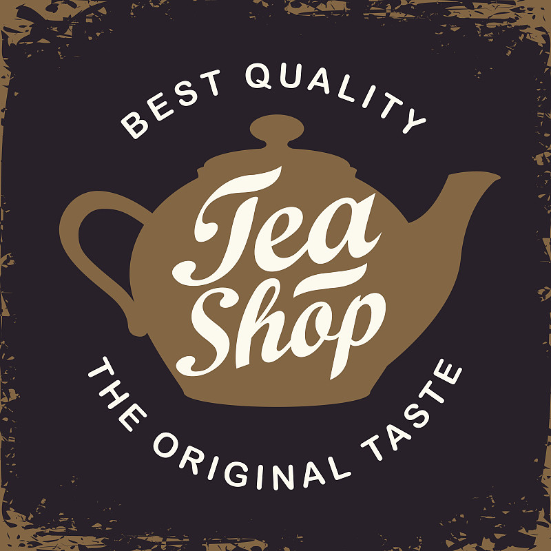 茶馆,茶壶,布告,雕刻图像,咖啡店,饮料,活力,茶,传统,绿茶