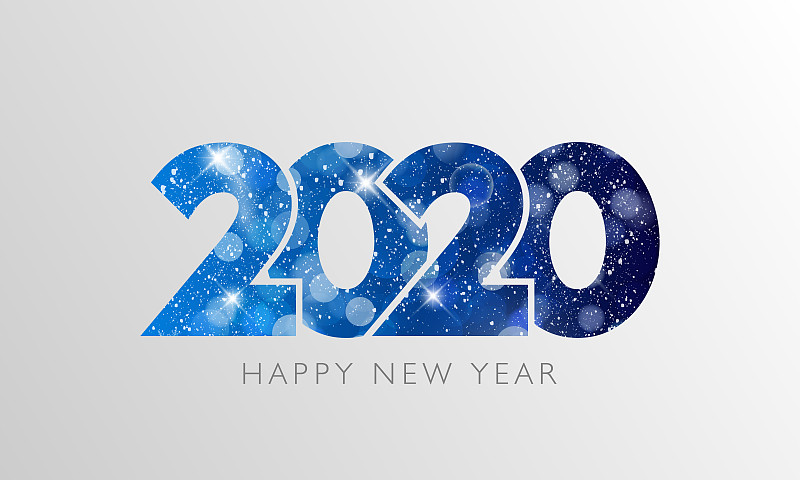 2020,新年前夕,文字,请柬,事件,贺卡,雪,模板,现代,节日