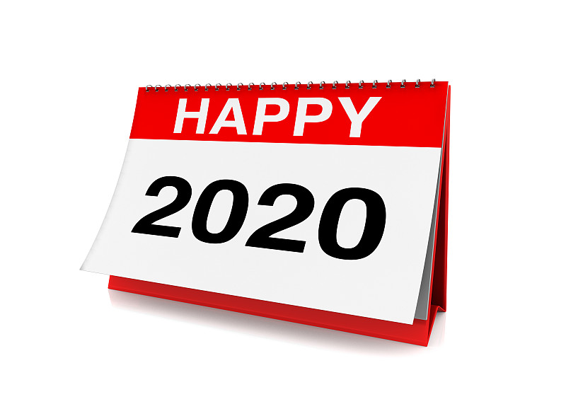 2020,新年前夕,日历,请柬,卷着的,事件,贺卡,计算机,背景分离,月