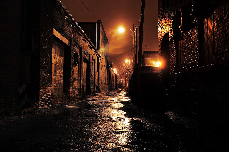 巷,暗色,城市生活,贫民窟,不雅的,市区路,危险,怪异,惊骇,生闷气的