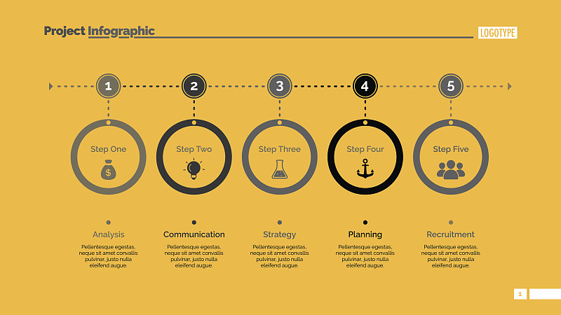 台阶,模板,数字5,图表,幻灯片,忠告,黑色,策略,金融和经济,黄色