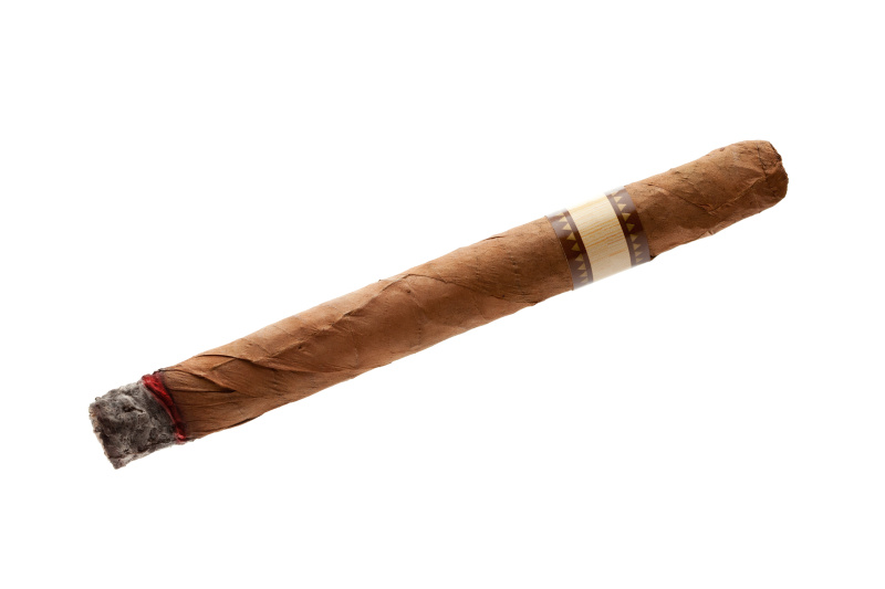 雪茄,白色背景,古巴,图像,组物体,无人,烟,商品,新的,标签