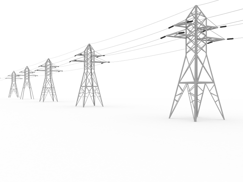电力线,电力电缆,输电塔,水电站,水力发电,电缆,成一排,水平画幅,能源,无人