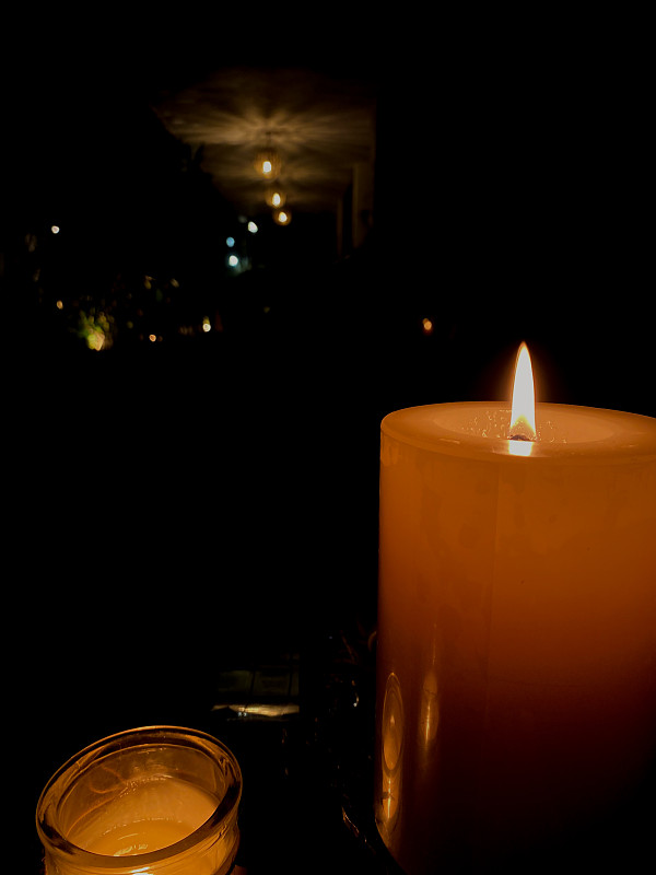 午夜,蜡烛,热,圣诞装饰物,暗色,照明设备,浪漫,黄昏,禅宗,烛光