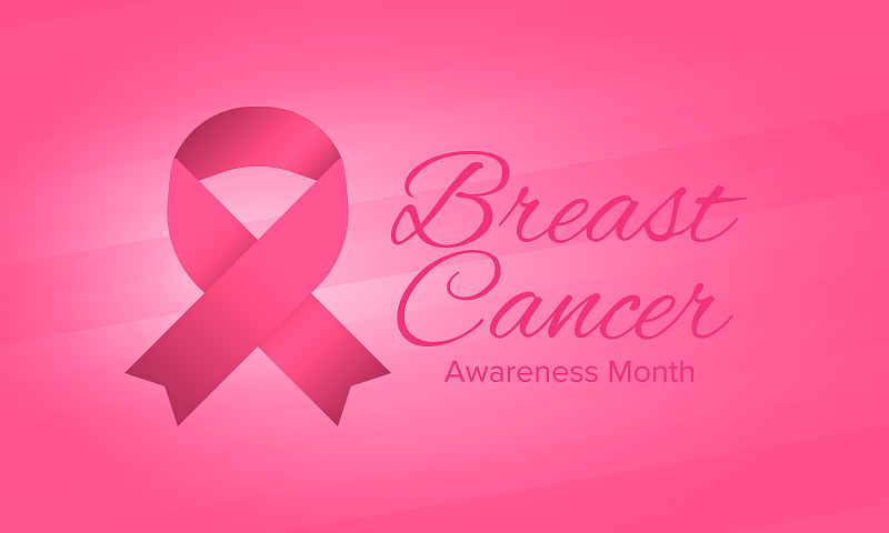 十月,月,乳癌警示丝带,粉色,女性,矢量,健康保健,癌症,女人