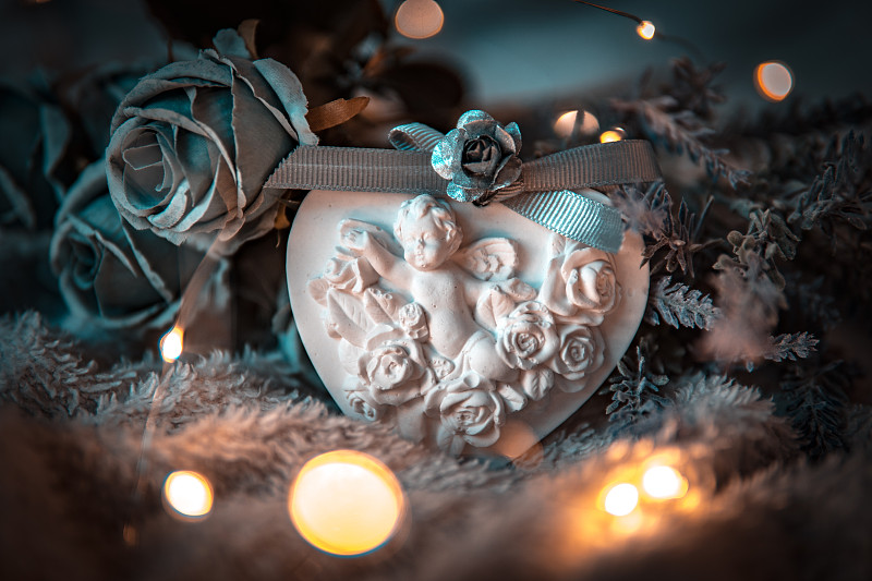 圣诞装饰,华丽的,圣诞装饰物,照明设备,复古风格,装饰物,节日,圣诞树,悬挂的,蜡烛