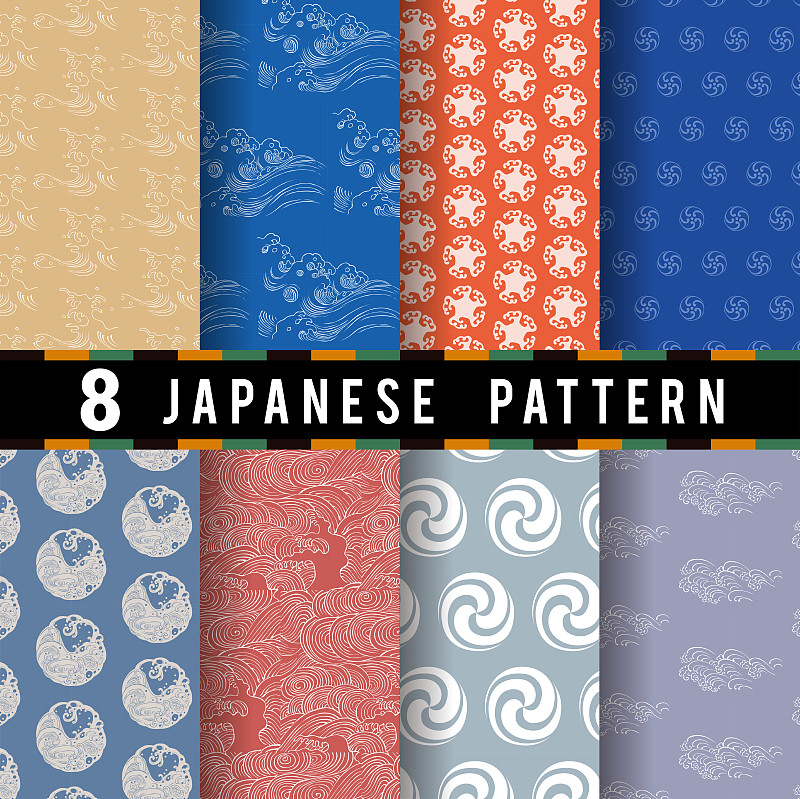 Japanese,wave,pattern　1