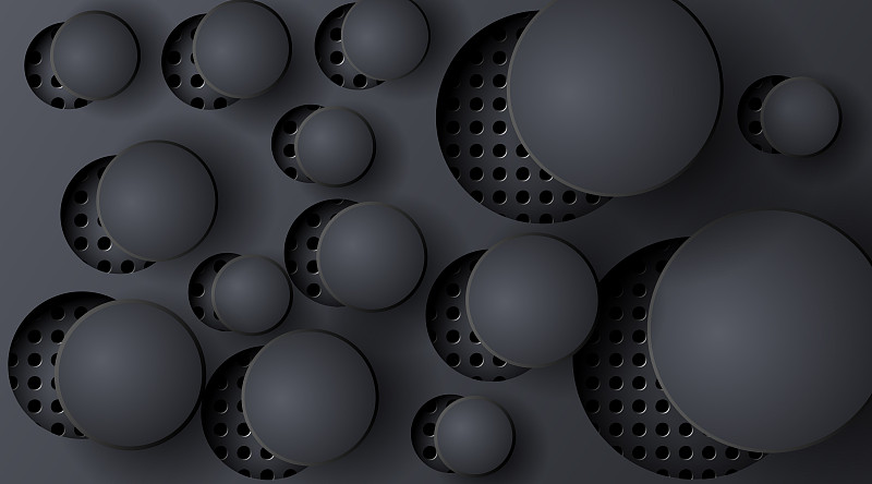 洞,圆形,矢量,式样,背景,抽象,数字10,数字化显示,球体,暗色