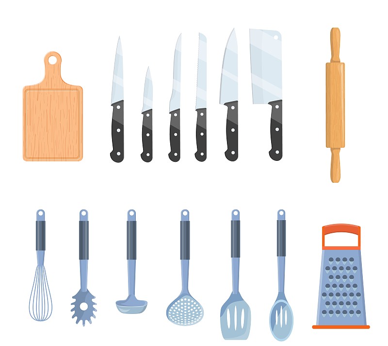 厨房器具,不锈钢,背景分离,食品,环境,刀刃,天气,炊具刀,钢铁,餐馆