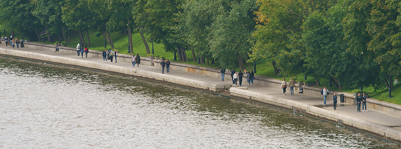 莫斯科,公园,全景,都市风景,旅途,枝繁叶茂,模板,河流,户外,建筑