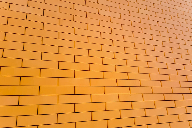 砖,黄色,外立面,房屋,墙,华丽的,接缝,学员,建筑承包商,瓷砖