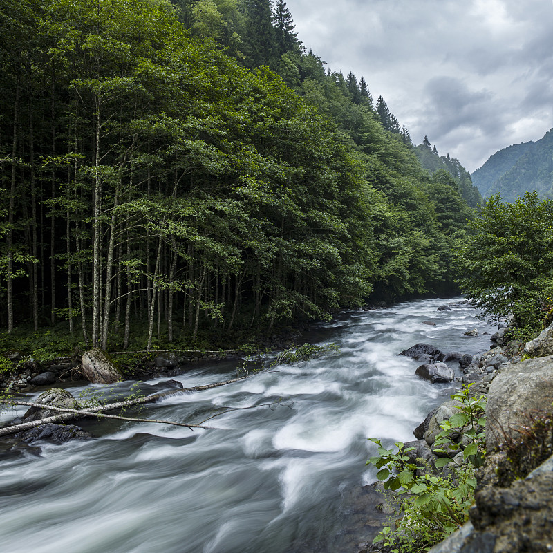 河流,雨林,土耳其,云,流水,自然荒野区,户外,自然,白昼,长时间曝光