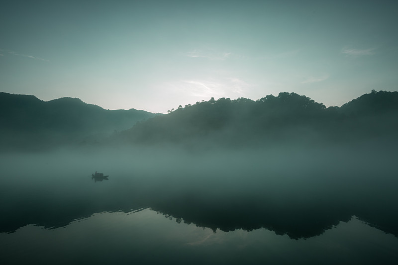 环境保护,中国,自然,自然美,地形,水,污水处理厂,旅途,松木,环境