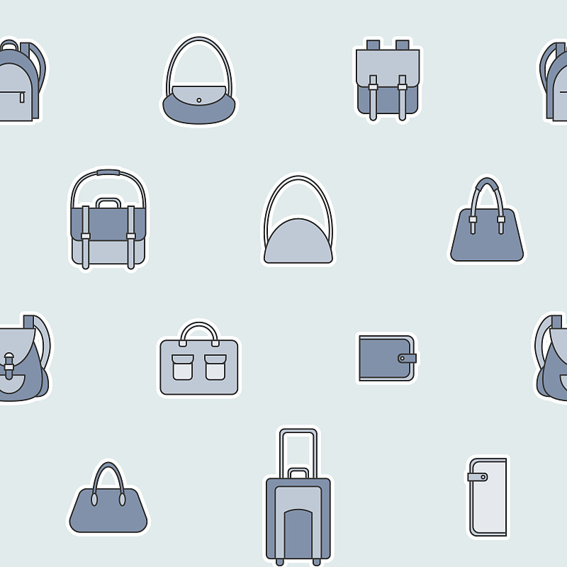 背景,手包,商务,背景分离,行李,手提箱,简单,现代,女人,四方连续纹样