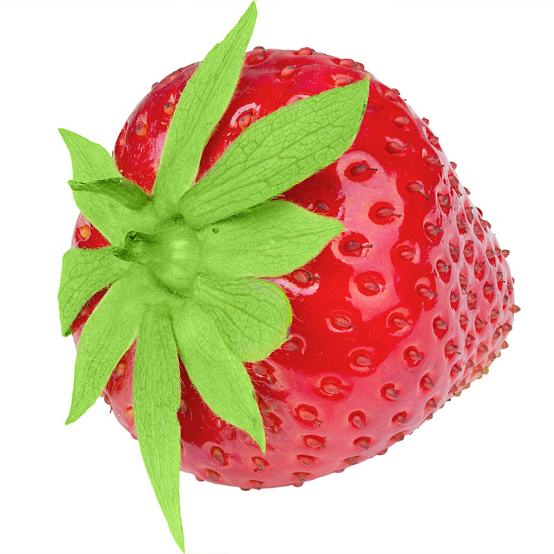 白色背景,草莓,分离着色,横截面,部分,清新,自然界的状态,背景分离,食品,环境
