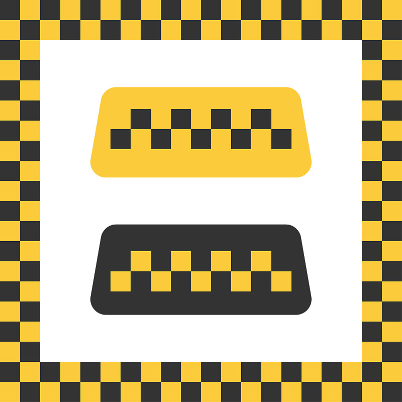 出租车,方形画幅,汽车,符号,矢量,计算机图标,背景,接力赛,黄色出租车,服务