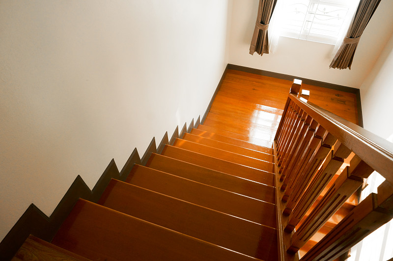 木制,褐色,室内,现代,房屋,台阶楼梯,楼梯,华丽的,居住区