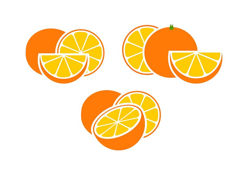品牌名称,橙子,白色背景,分离着色,生物学,农业,健康保健,部分,清新