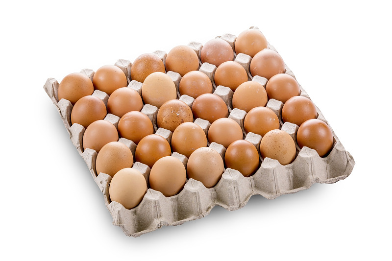 蛋,分离着色,清新,自然界的状态,纸盒,食品,泰国,鸡蛋盒,成分,动物