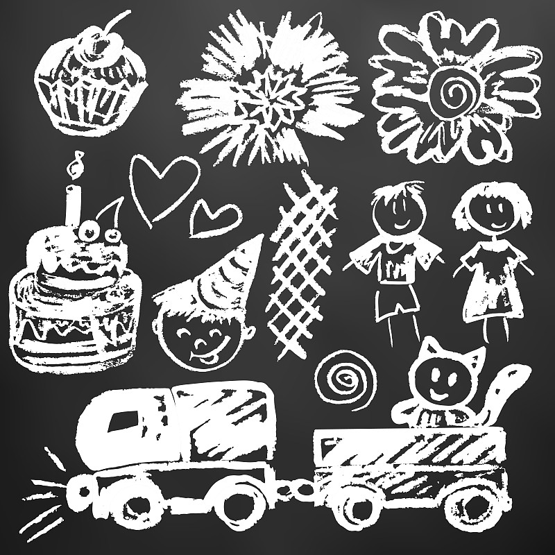 符号,绘画插图,计算机图标,可爱的,标志,童年,珠针,蛋糕,汽车,仅儿童