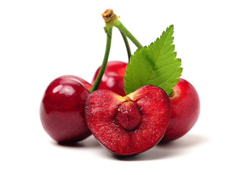 樱桃,清新,自然界的状态,一个物体,背景分离,食品,浆果,熟的,成分,甜点心