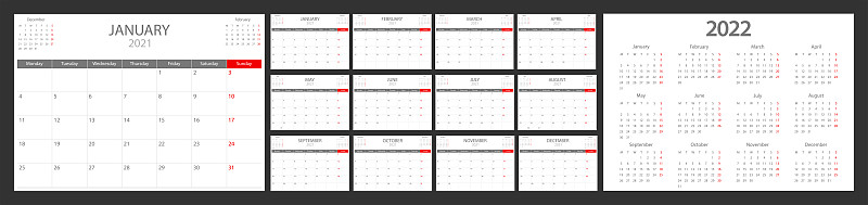 日历,模板,2021,式样,星期一,星期,开端,十月,月,华贵