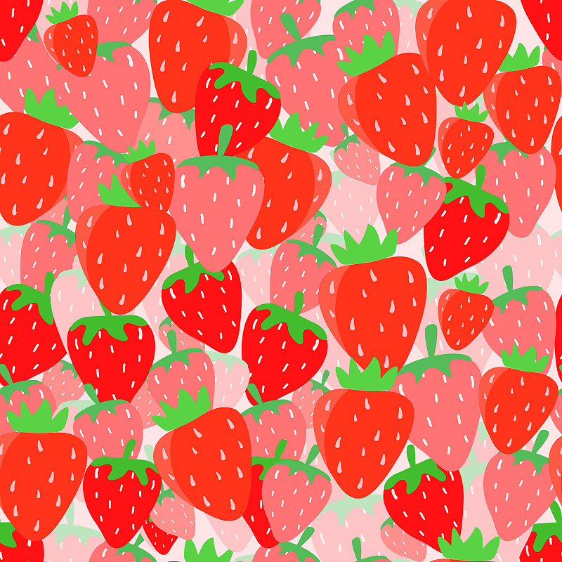 草莓,背景,四方连续纹样,动物手,清新,背景分离,牛奶,食品,浪漫,浆果