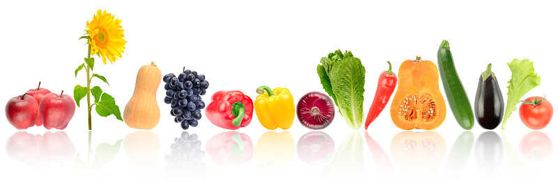 熟的,水果,蔬菜,色彩鲜艳,胡瓜,背景分离,边框,摩尔多瓦共和国,沙拉,厨房