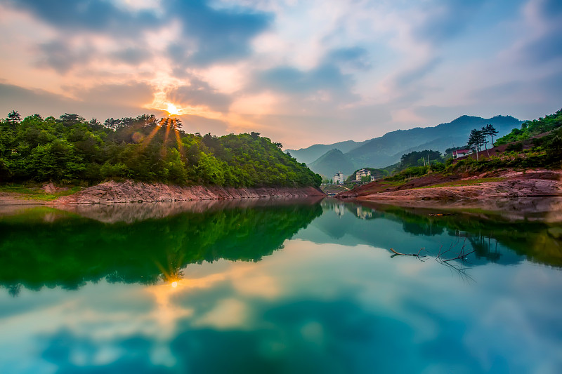 风景,杭州,千岛湖,菜园,环境,水库,著名景点,自然美,中国,湖