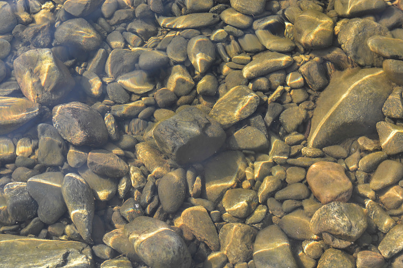 鹅卵石,背景,河流,湿,水面,小的,巨石,沙砾,波浪,矿物质