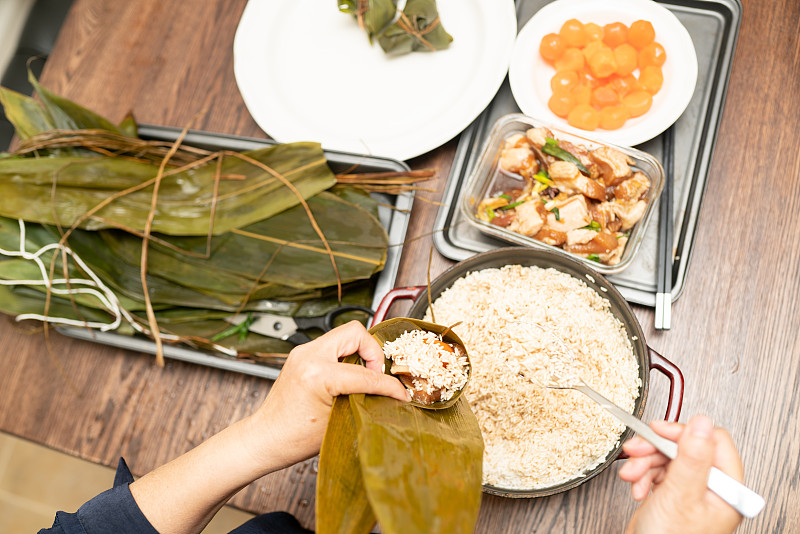 粽子,饺子,传统,食品,主食,中国食品,传统节日,丰富,自制的,中国