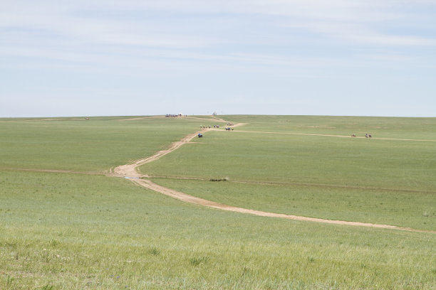 草原蒙古包景区