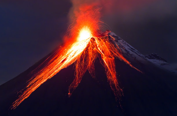 火山爆发