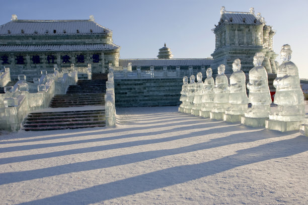 哈尔滨雪景