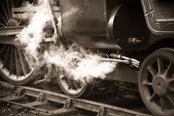 蒸汽机车细节