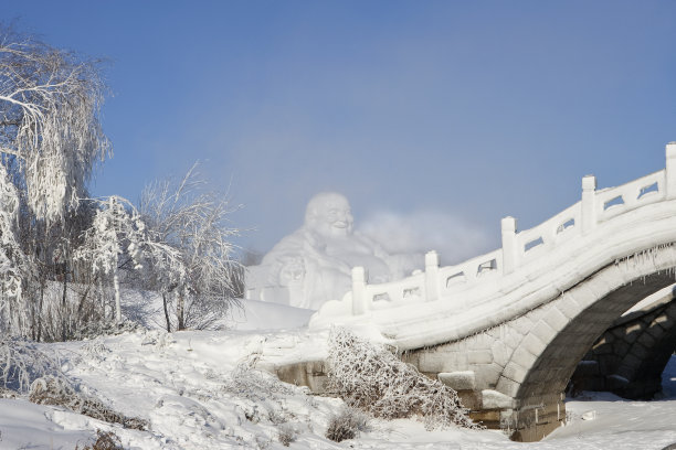 哈尔滨雪景