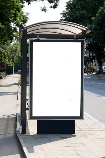 公交车站广告栏