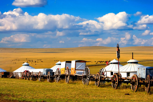 内蒙古村落