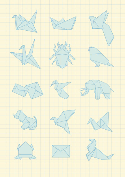 蜂鸟折纸