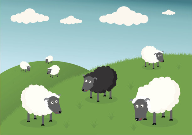 羊插画设计