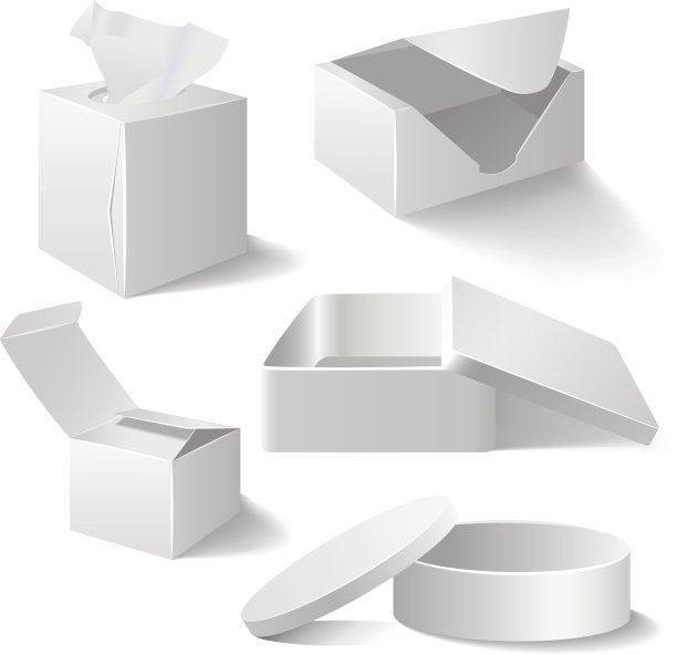 抽纸盒 纸盒设计 纸巾盒