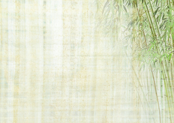 绿竹背景墙