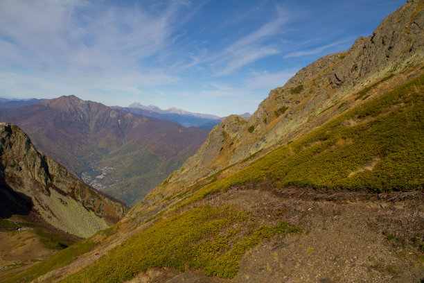 排队爬山