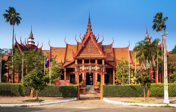 柬埔寨风格建筑外观