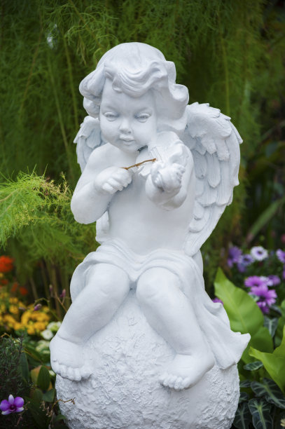 丘比特小天使石膏像