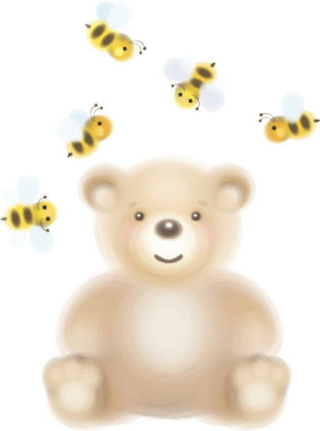 蜜蜂与小熊