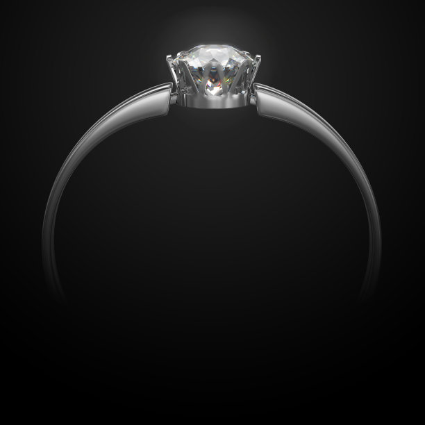 图钻石戒指